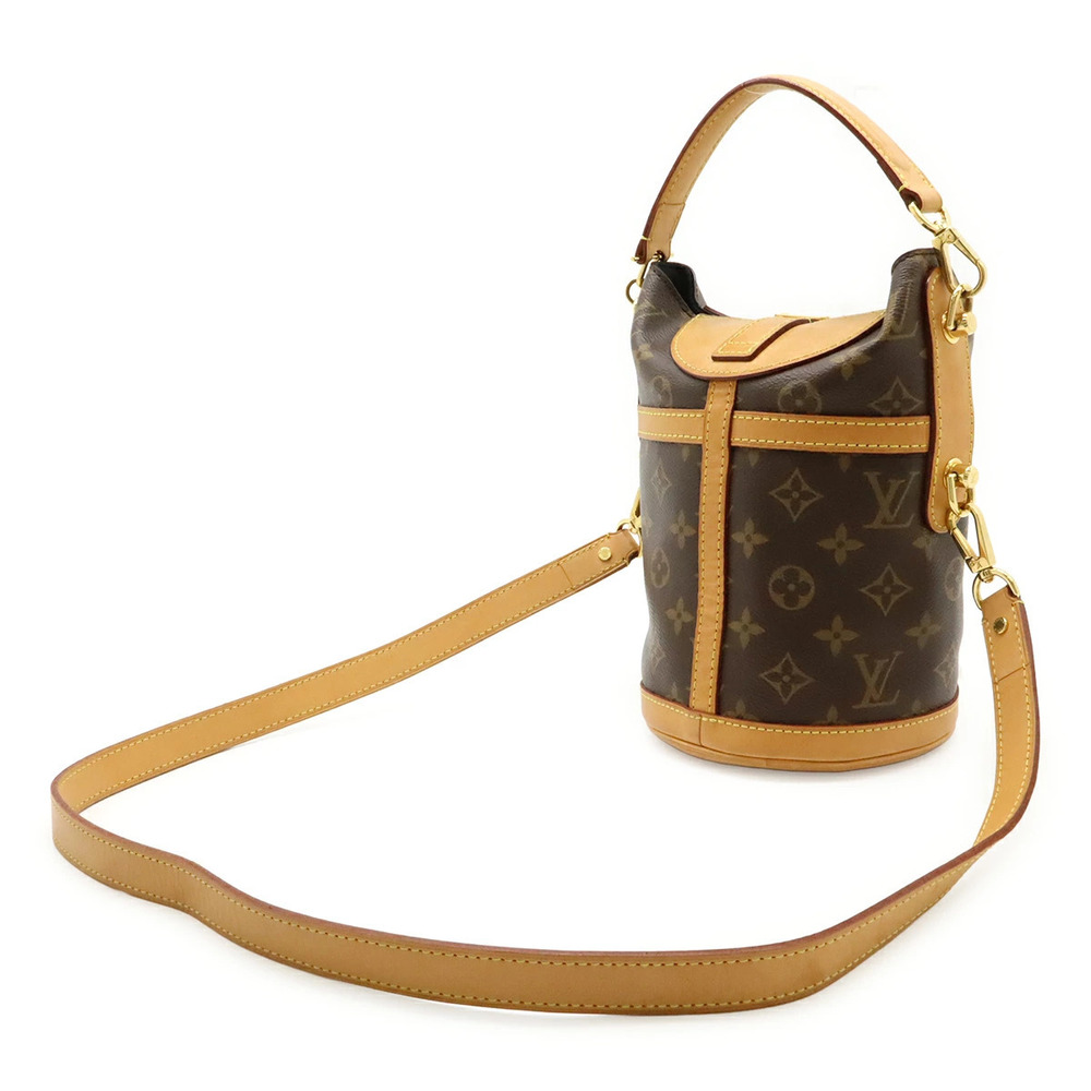 Louis Vuitton Duffle Monogram Handbag Shoulder Bag Crossbody